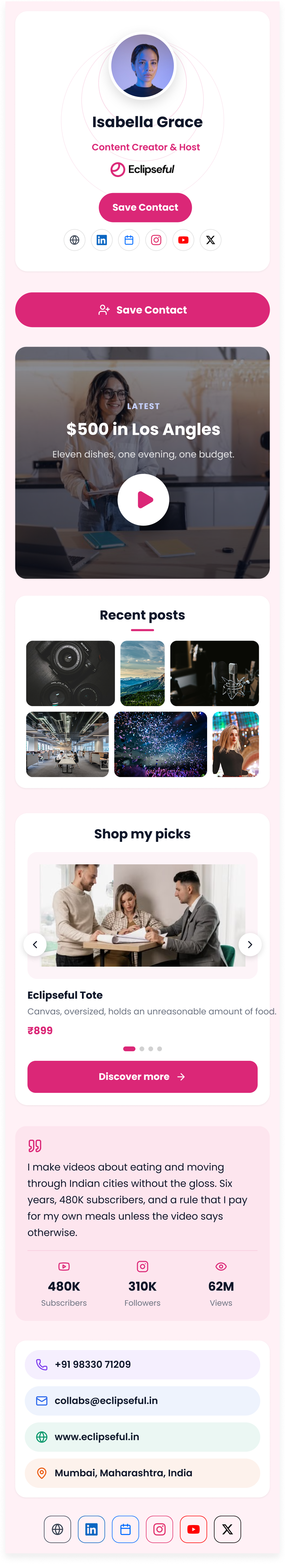 Creator Portfolio
